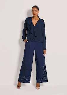 Blouse à volants à manches longues thumbnail 3