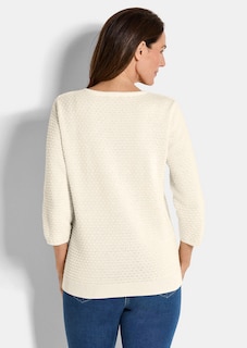 Strickpullover mit Pünktchenmuster thumbnail 3