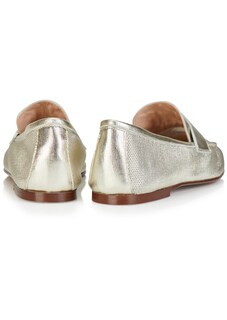 Metallic-Slipper aus softem Leder thumbnail 3