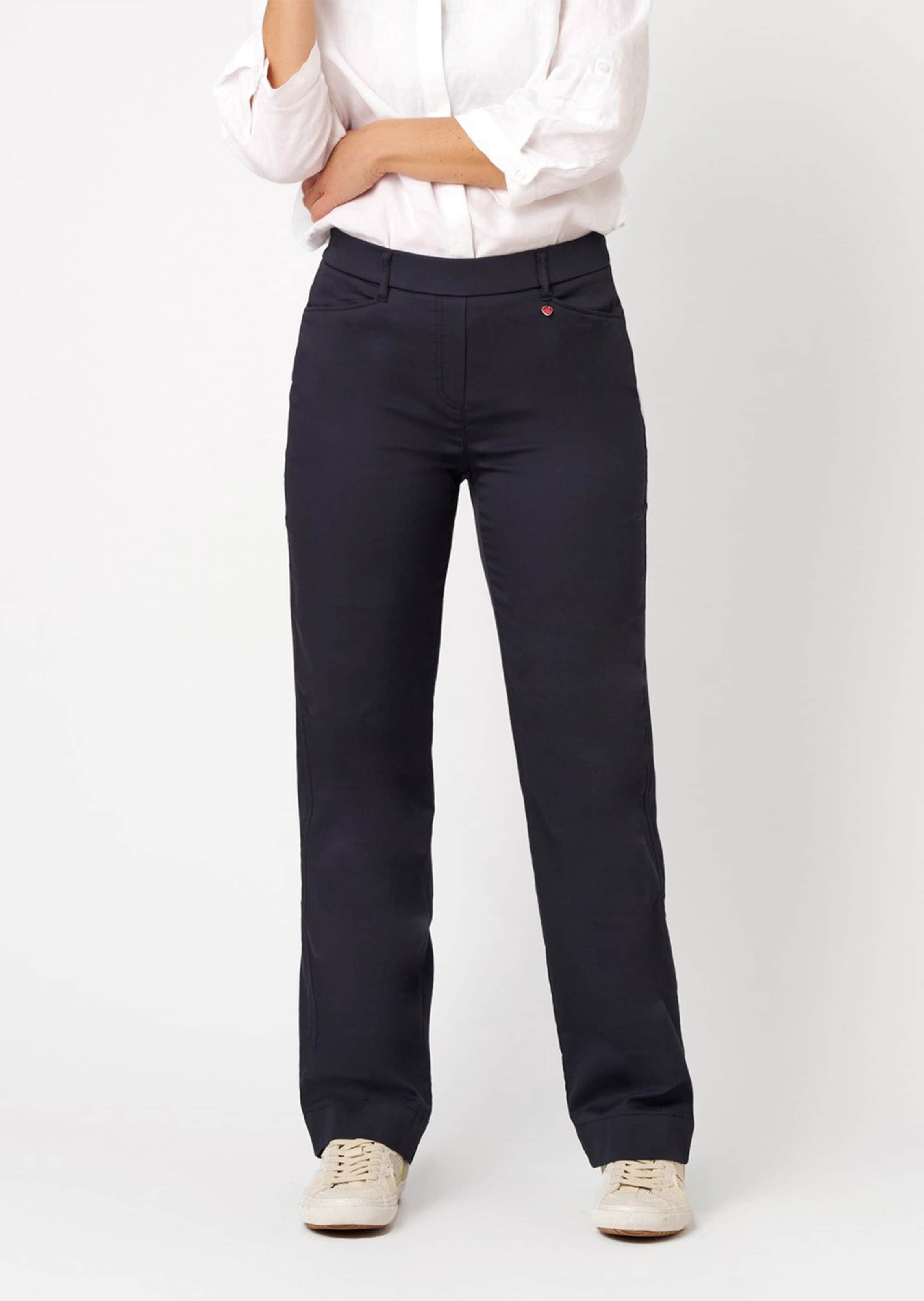 Leichte Sommerhose mit weitem Bein