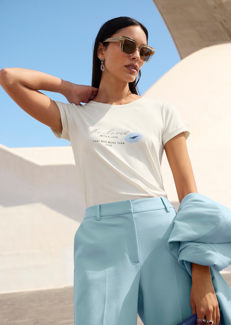 Shirt mit Statement-Print