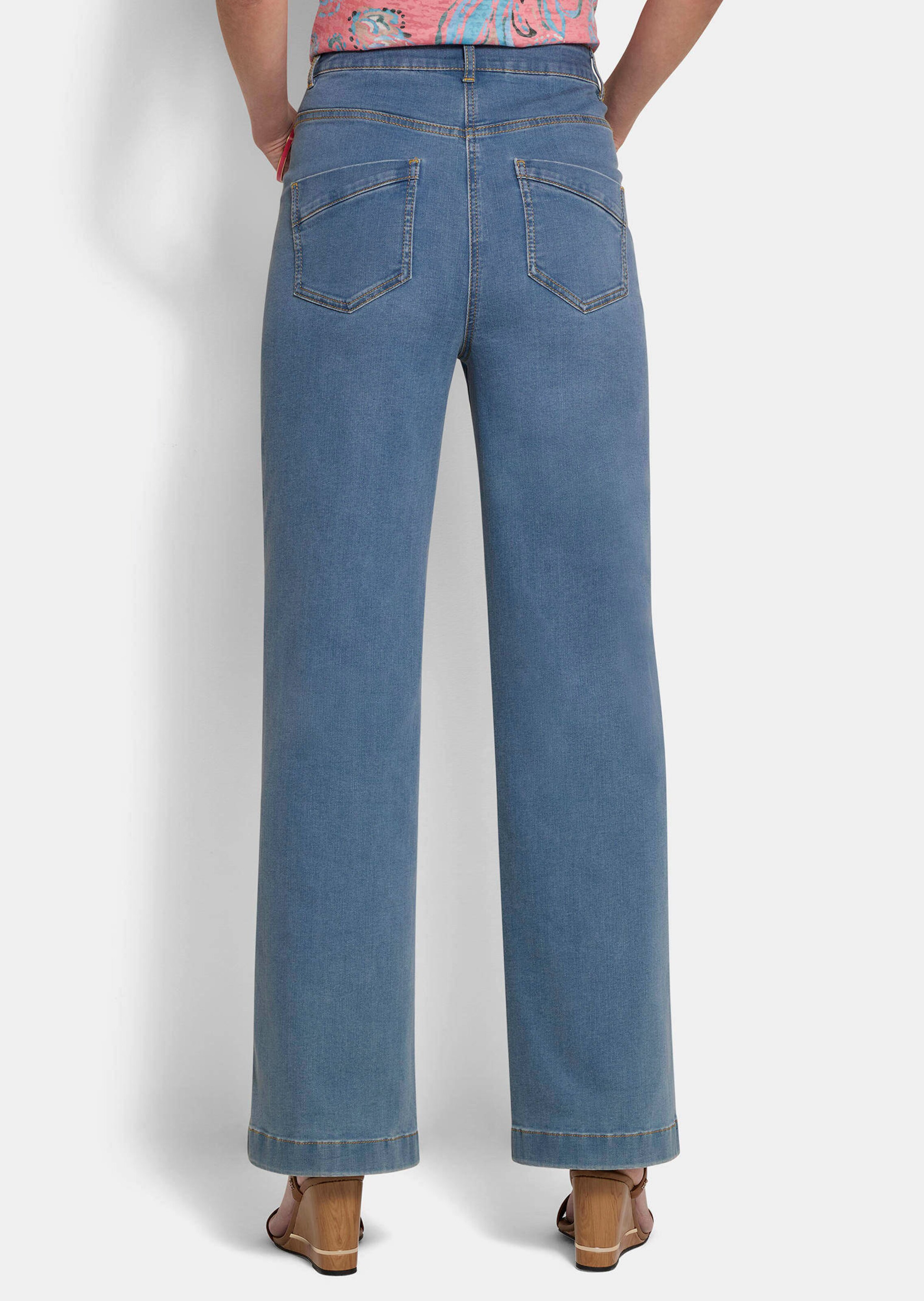 Weite Jeans VERA mit Formbund thumbnail 3