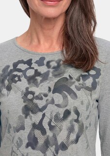 Langarmshirt mit Glitzersteinen thumbnail 5