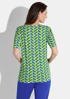 Shirt in geometrischem Print thumbnail 2