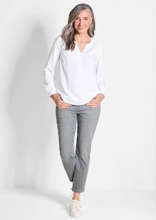 Blouse van pure viscose thumbnail 2