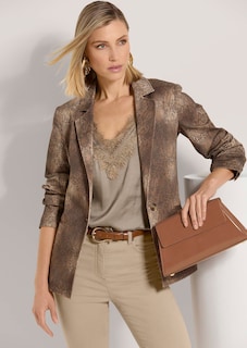 Blazer mit Unikat-Print thumbnail 5