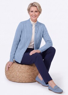 Cardigan avec motif torsadé thumbnail 4
