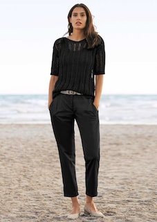 Pantalon chino à pinces thumbnail 1