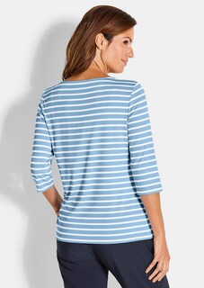 T-shirt à rayures en jersey thumbnail 3
