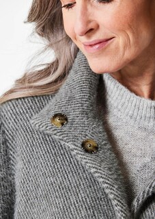 Modische Jacke mit Strickbündchen thumbnail 5