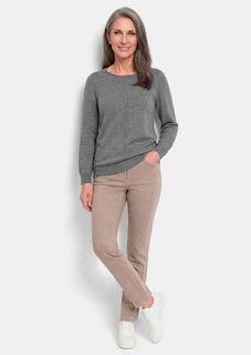 Tricot pullover van zuivere merinowol thumbnail 2