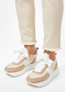 KENNEL & SCHMENGER - Leder-Sneaker mit Plateausohle thumbnail 1