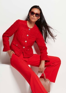 Kurzer Tweed-Blazer thumbnail 5