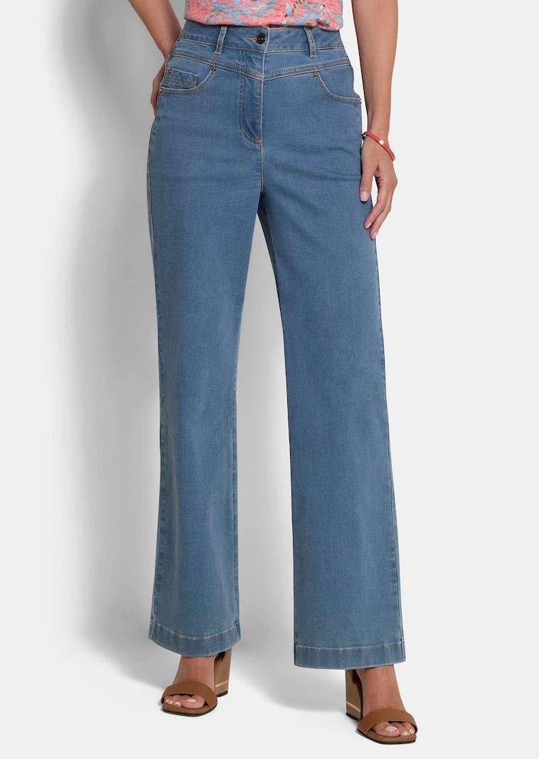 Weite Jeans VERA mit Formbund