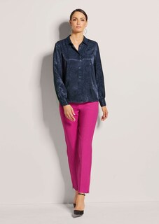 Hemdbluse mit Jacquard-Dessin thumbnail 3