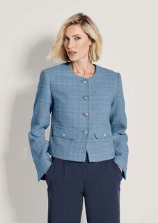 Kurzer Tweed-Blazer thumbnail 2