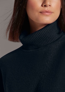 Kaschmirpullover mit Rollkragen und Halbarm thumbnail 6