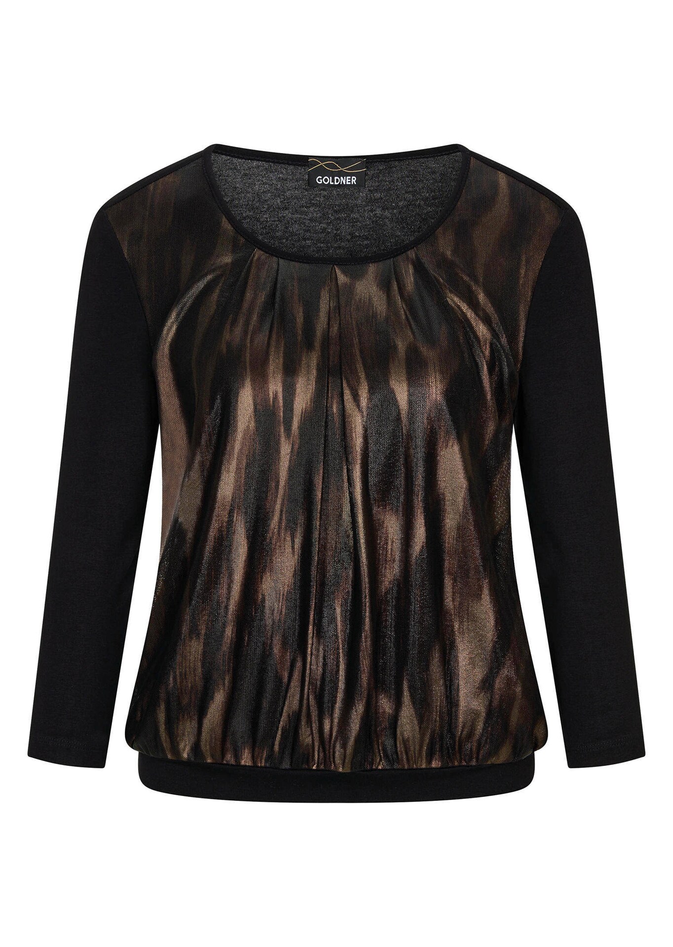 T-shirt en stretch avec imprimé scintillant