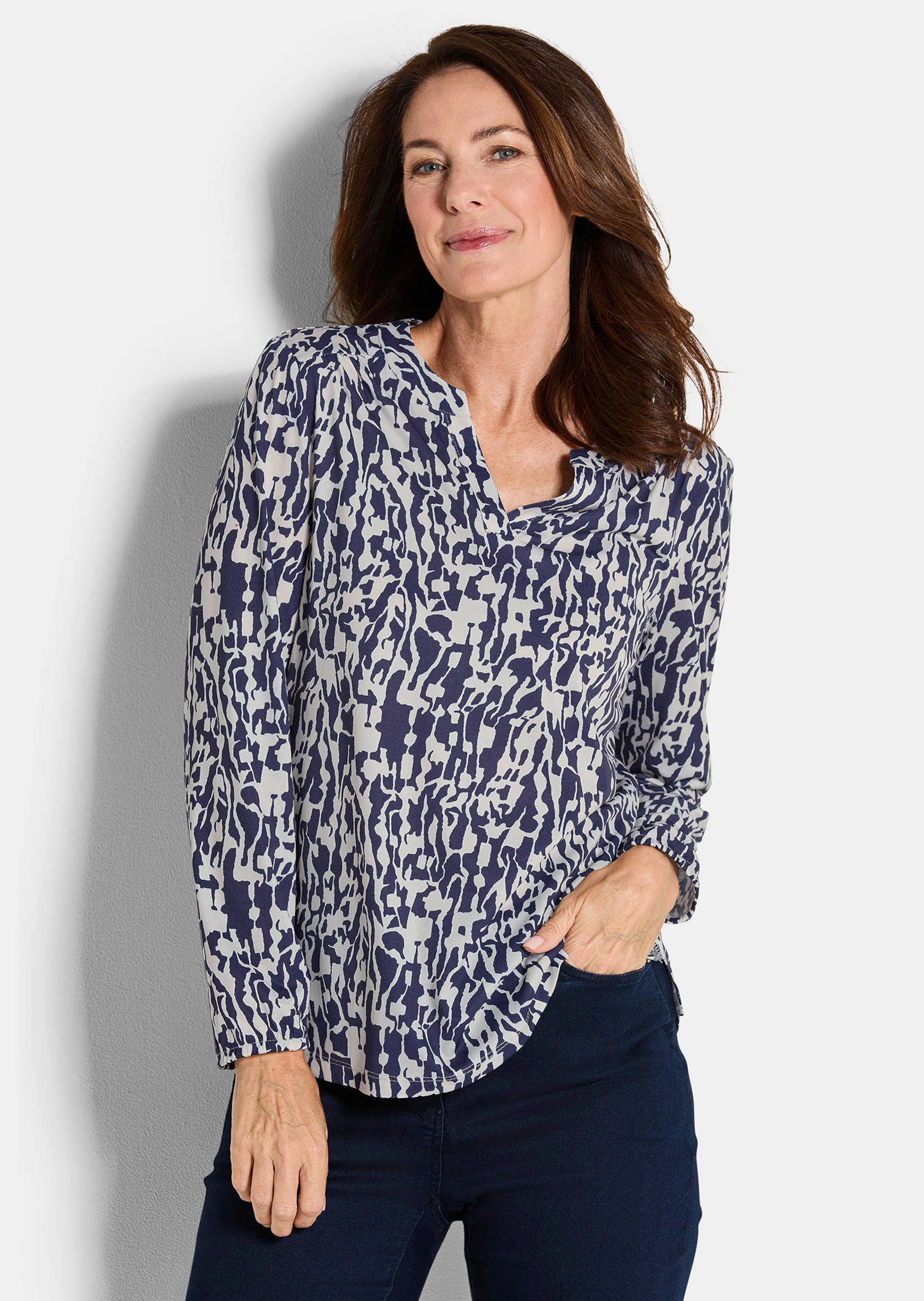 Blusenshirt in femininer Form