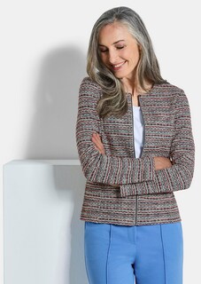 Jersey blazer in bouclélook thumbnail 4