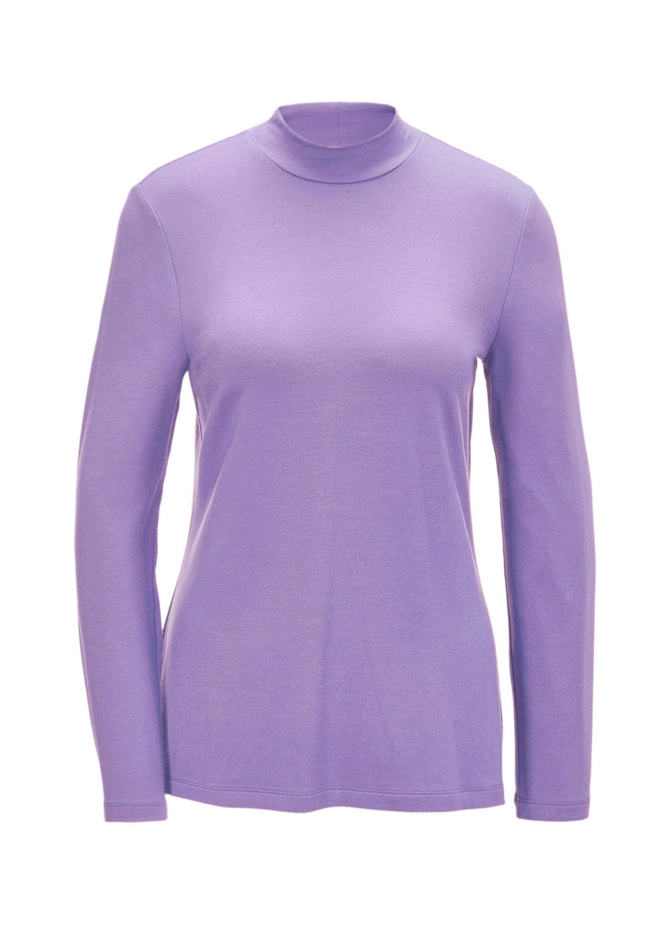Stehkragenshirt mit Langarm