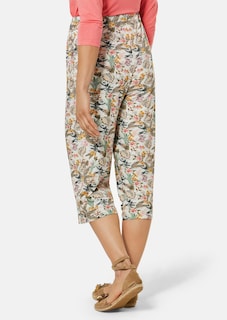 Jersey-Culotte VERA mit Blättermuster thumbnail 3