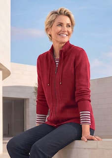 Sportliche Strickjacke thumbnail 8