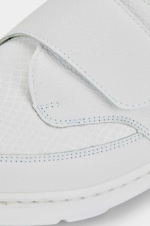 Slipper aus Leder und Textil thumbnail 3