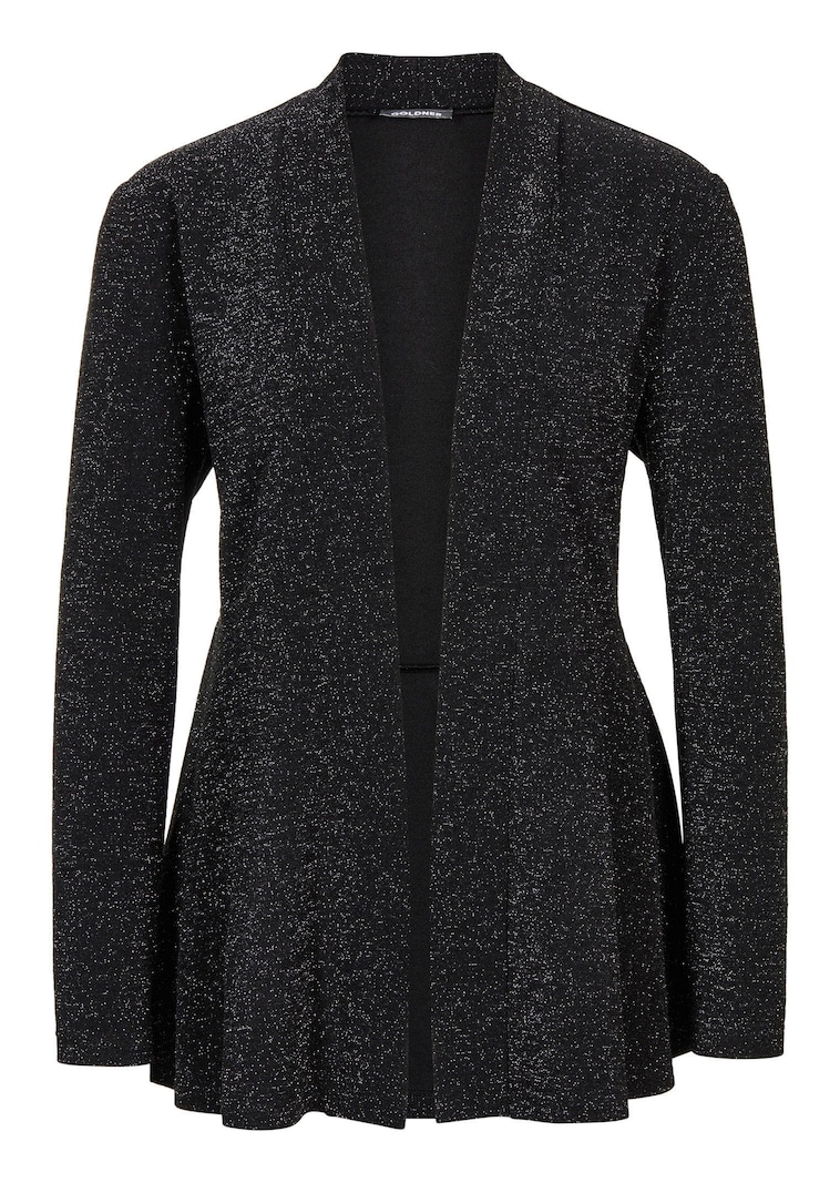 Elegant jersey jasje met Lurex