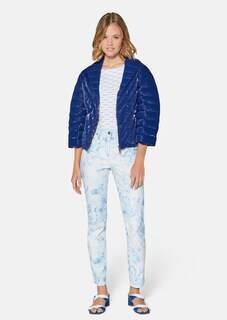 Kurze Steppjacke mit 3/4-Ärmeln thumbnail 3