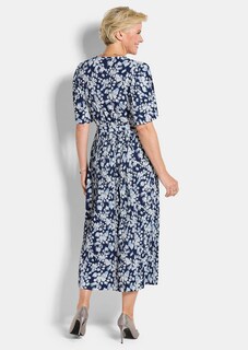 Robe plissée élégante, style cache-cœur thumbnail 3
