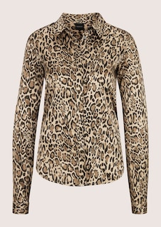 Hemdbluse mit Leo-Print thumbnail 7