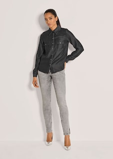 Blouse in denim look thumbnail 3