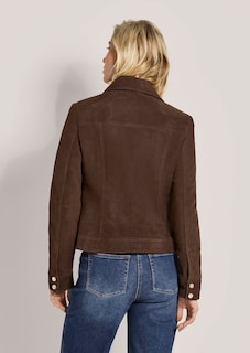 Lederjacke aus Ziegenvelours thumbnail 4
