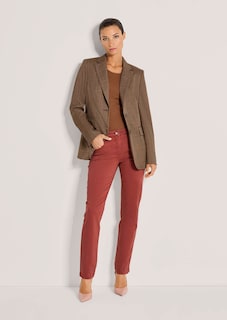 Karierter Blazer im Brit-Chic-Stil thumbnail 3