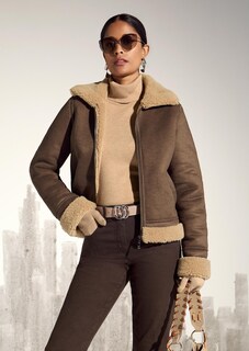 Modische Jacke im Aviator-Stil thumbnail 1