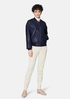 Bomberjacke in cooler Leder-Optik thumbnail 3