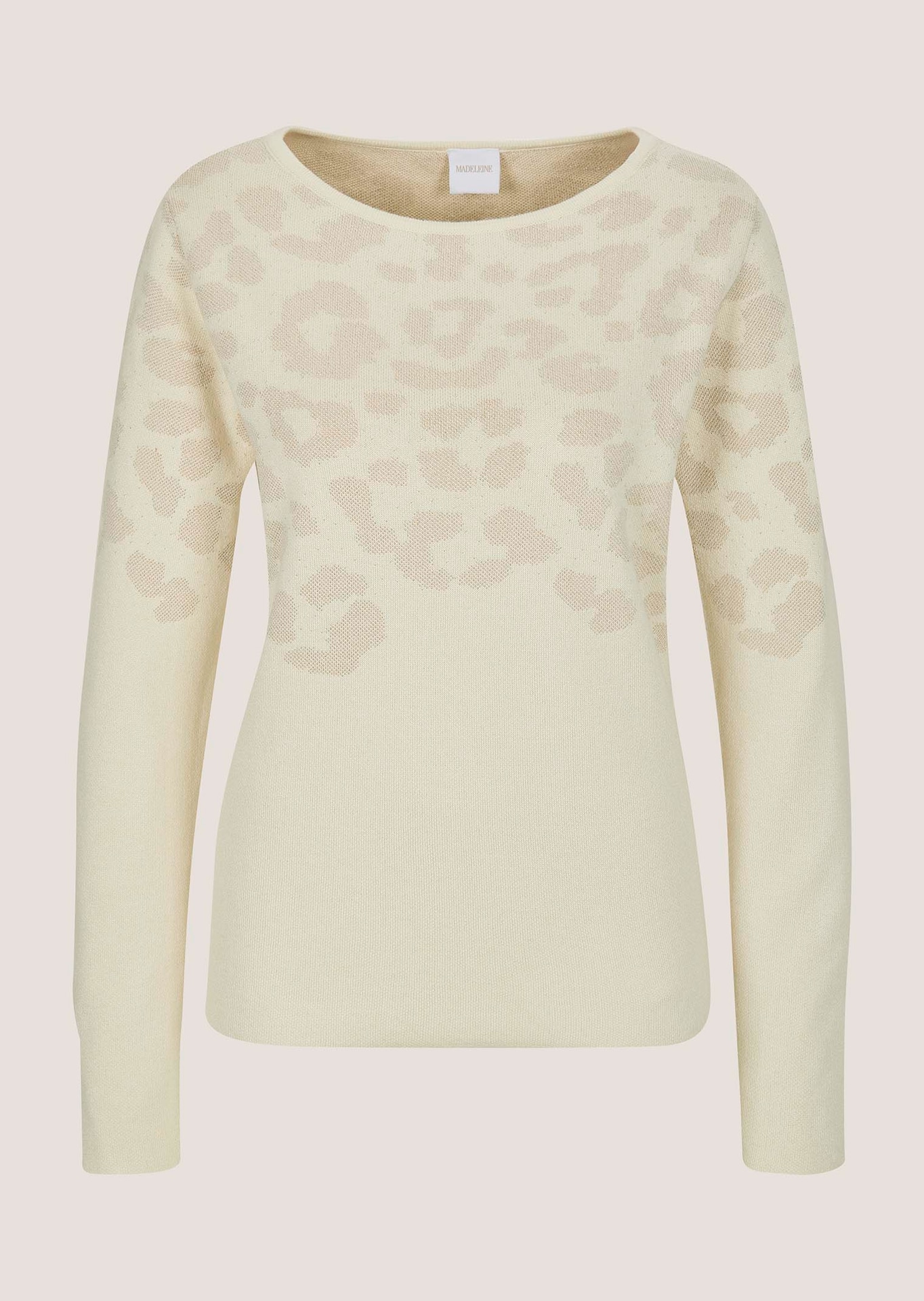 Pull avec fil brillant