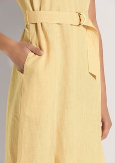 Ärmelloses Leinenkleid thumbnail 6