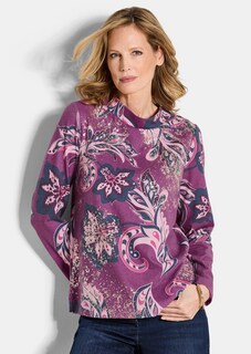 Sweatshirt met paisleymotief thumbnail 4