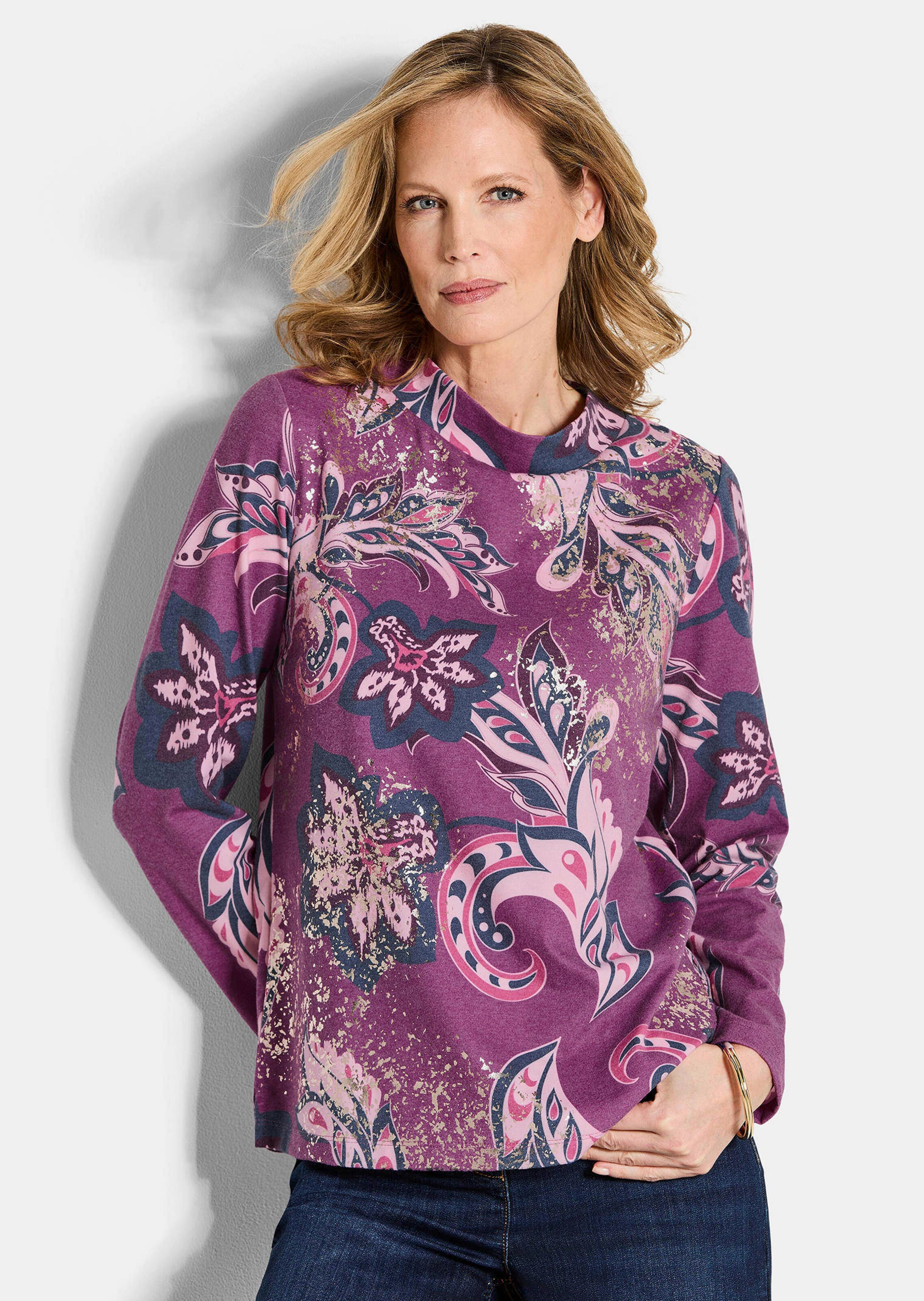Sweatshirt mit Paisley-Muster thumbnail 4