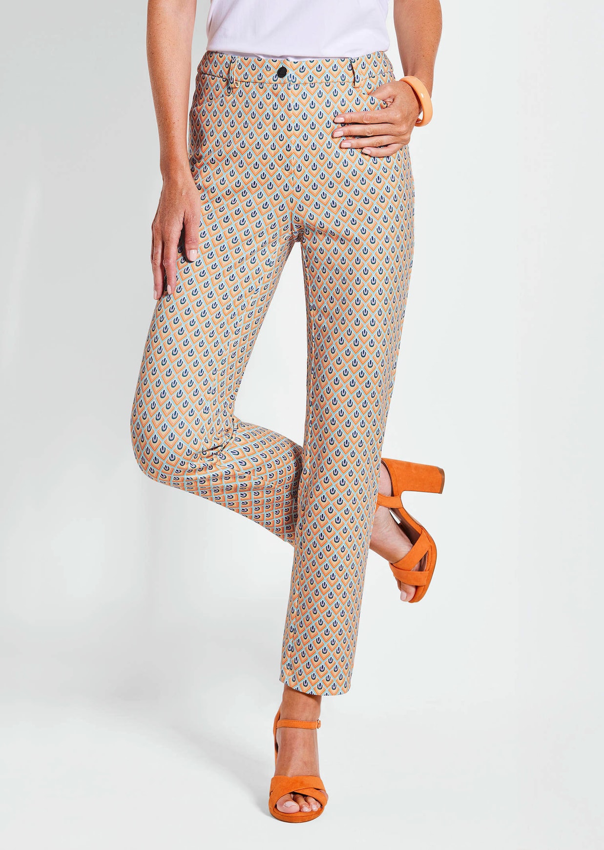 Gedessineerde broek LOUISA