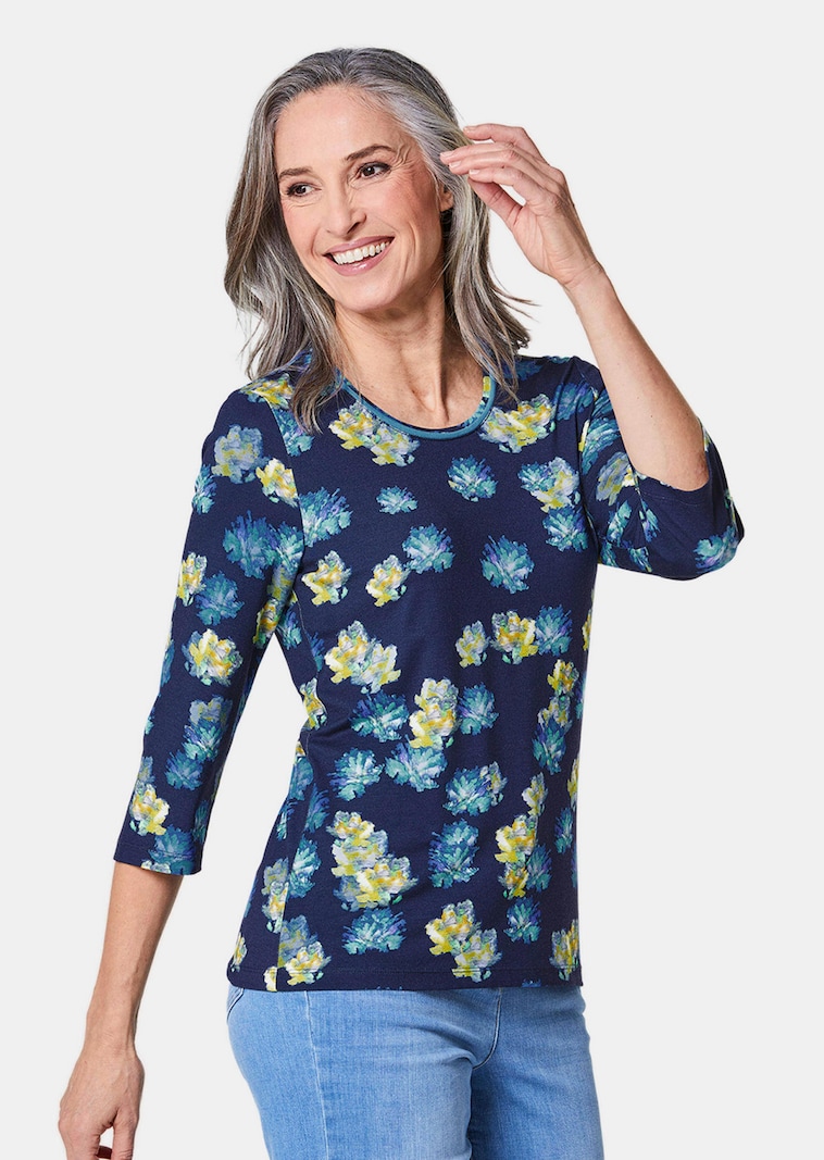 Druckshirt in kraftvollen Farben
