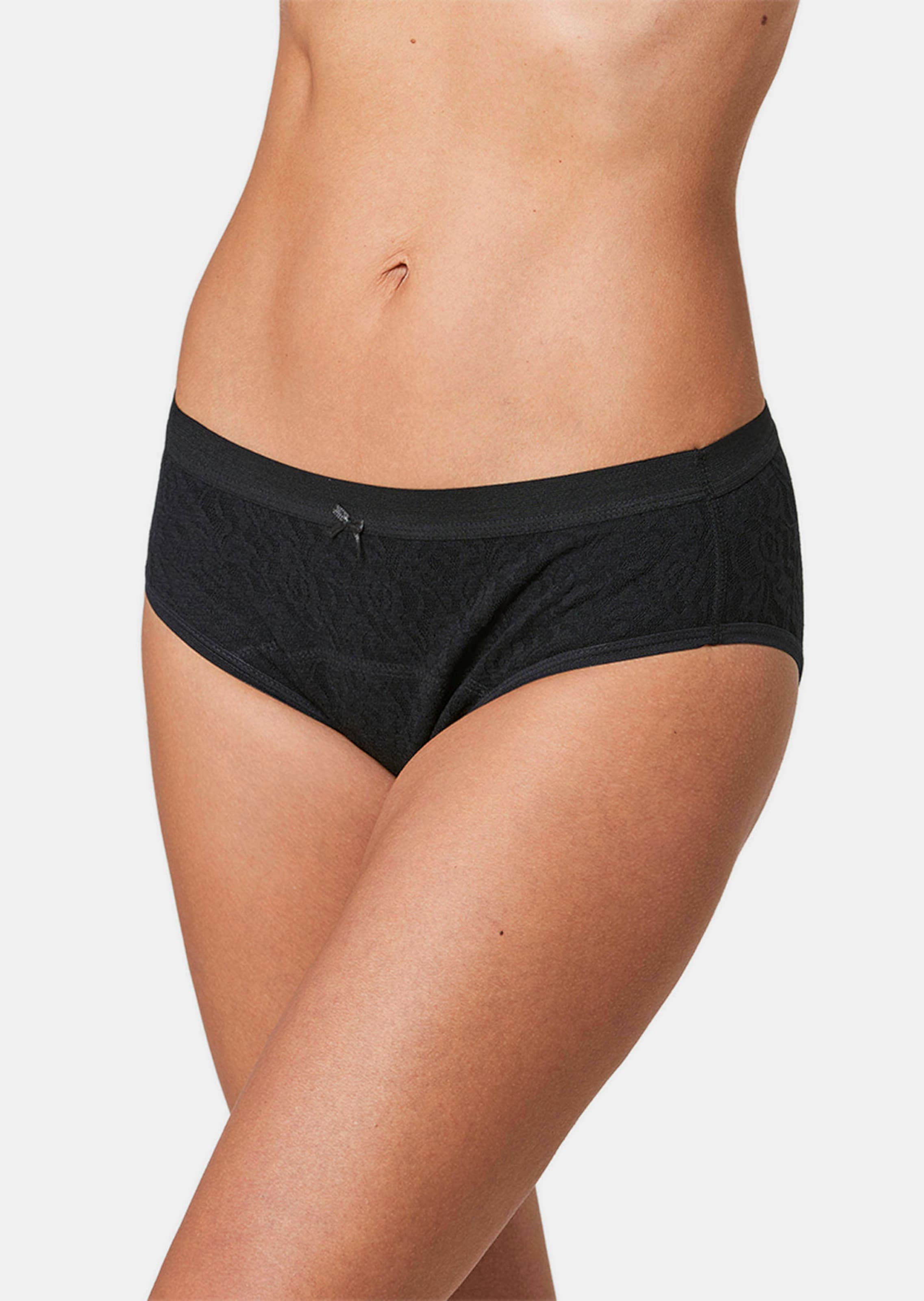 Moderner Inkontinenz-Slip in Spitze allover