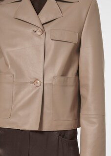 Veste. Cuir nappa d'agneau thumbnail 6
