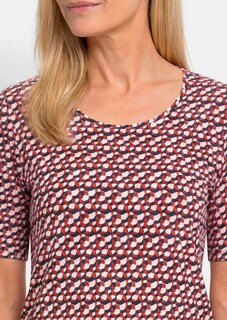 T-shirt en viscose avec un bel imprimé 3D thumbnail 5