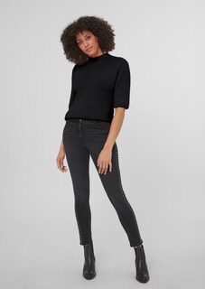 Pull col montant en maille duveteuse thumbnail 3