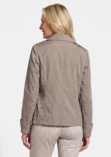 Trench-Jacke in Crash-Optik thumbnail 3