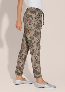Floral print trousers thumbnail 5