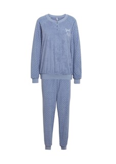 Weicher & bequemer Frotte-Pyjama mit Bündchen thumbnail 2